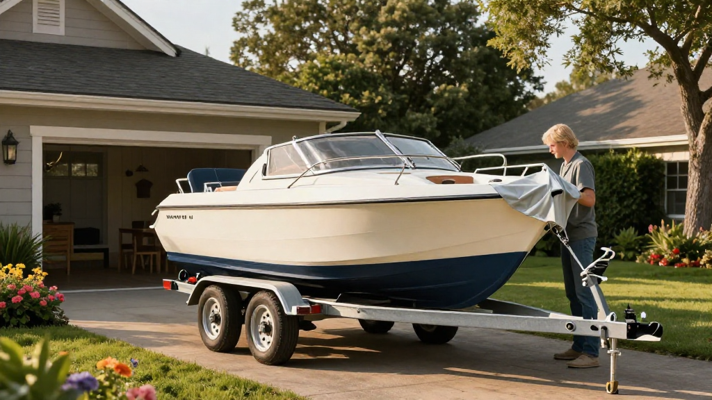 How to Store a Boat at Home Without a Garage