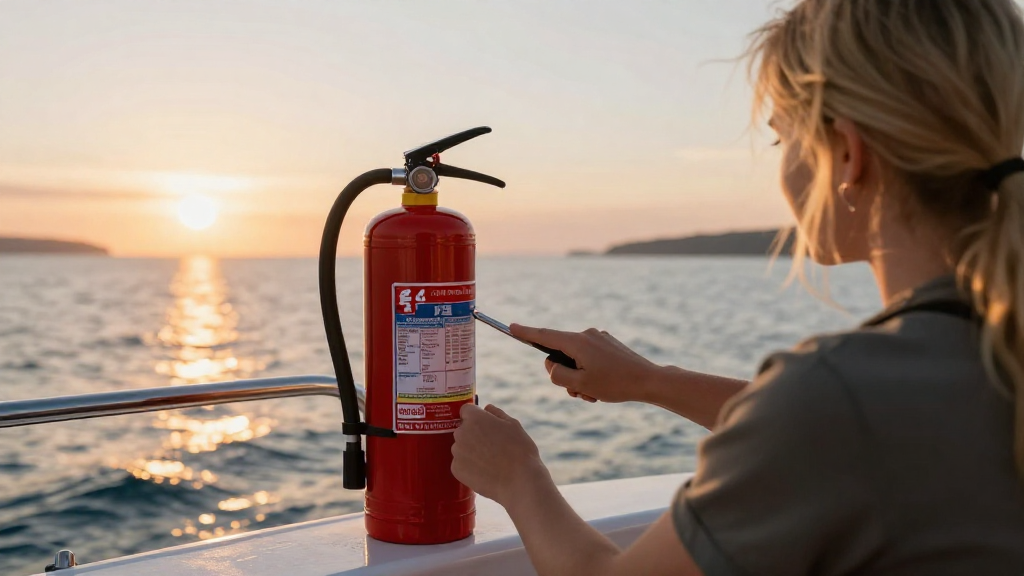 How to Use a Fire Extinguisher on Your Boat