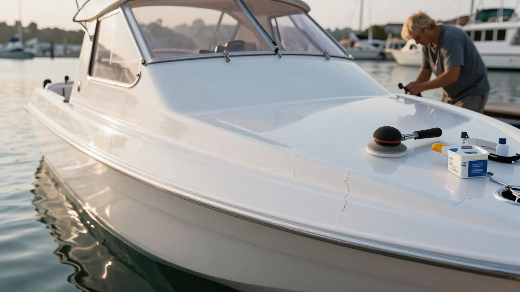 How to Repair Gelcoat Cracks on Your Boat