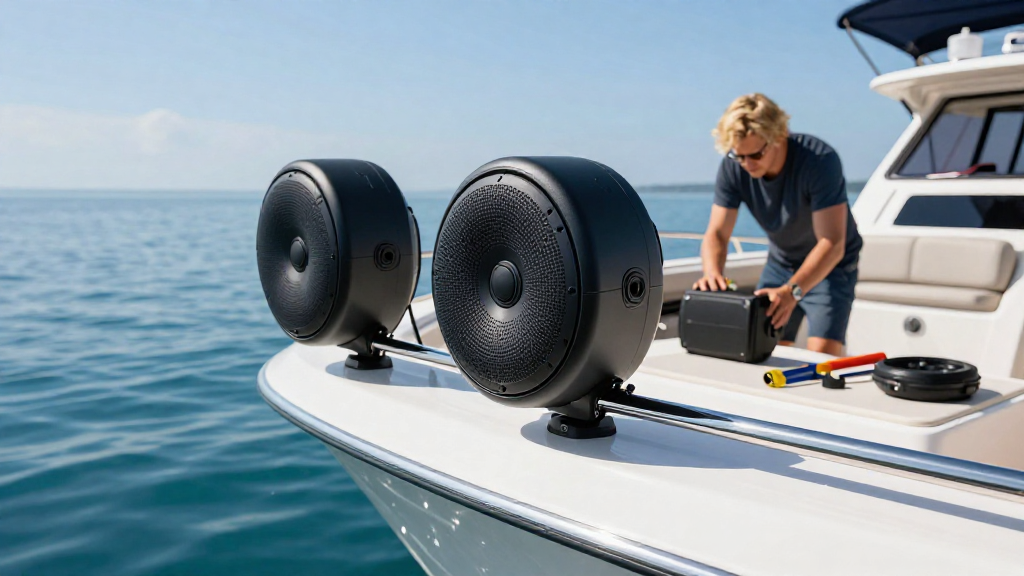 How to Install Waterproof Speakers on a Boat