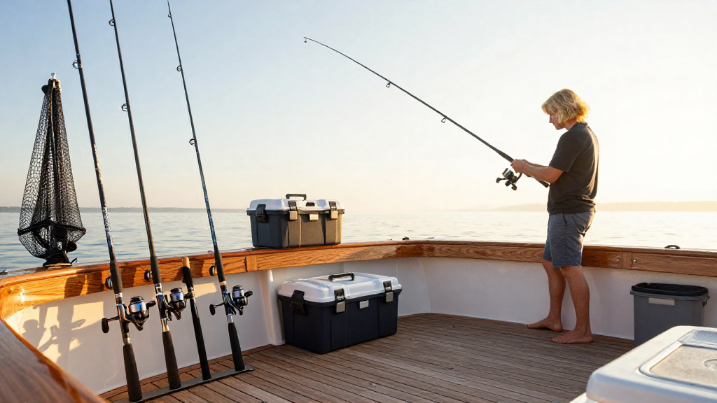 How to Store Fishing Gear Efficiently on a Boat