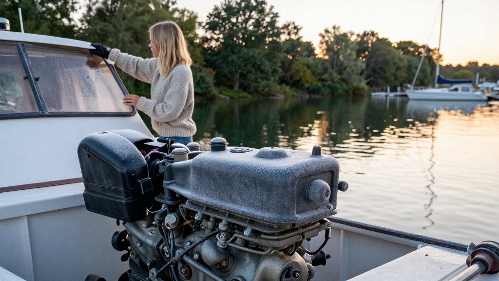 How to Start a Boat Engine After a Long Winter
